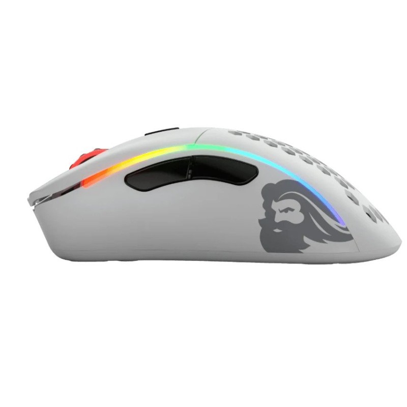 Glorious Model D Minus Wireless Matte White